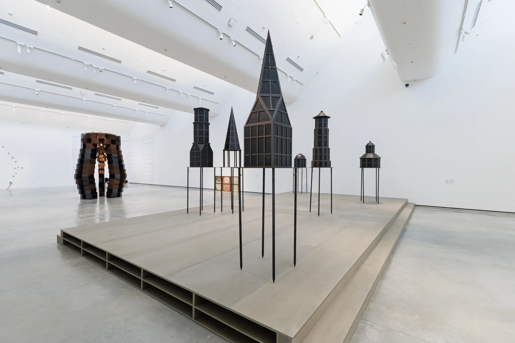 Montien Boonma’s Zodiac Houses installation at Dib Bangkok